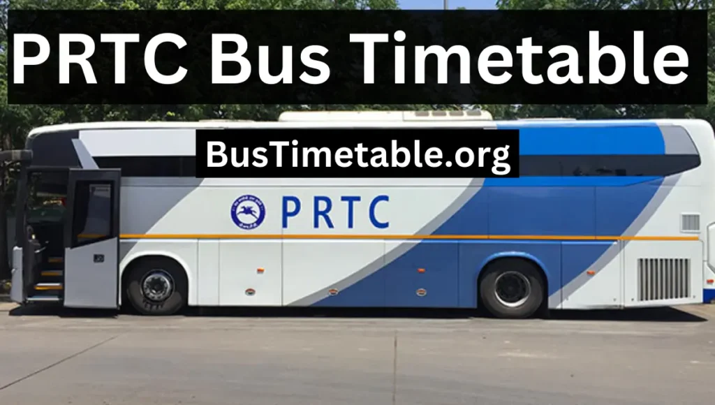 PRTC Bus Timetable